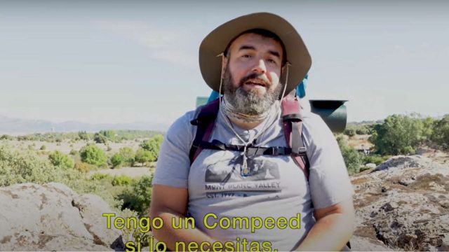 El humorista Rober Bodegas en el último vídeo de Pantomima Full que versa sobre el Camino de Santiago 