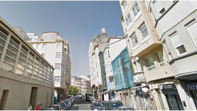 Calle San Juan de A Coruña.