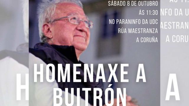 Homenaje al exgerente del CHUAC, Pepe Buitrón.