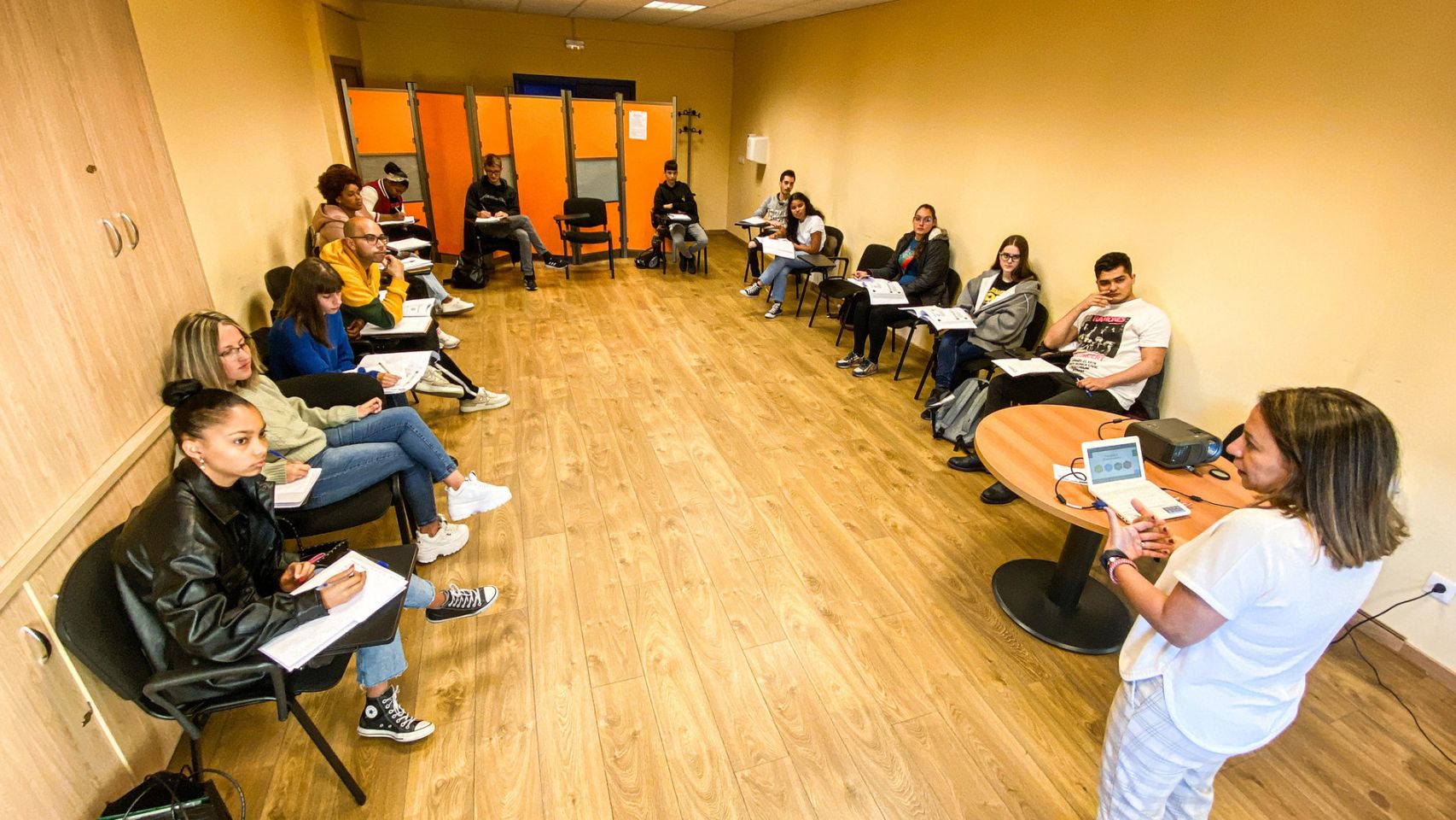 Participantes del curso de empleabilidad en Culleredo (A Coruña).