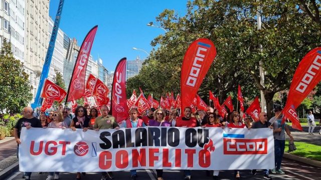 Manifestación hoy en A Coruña 