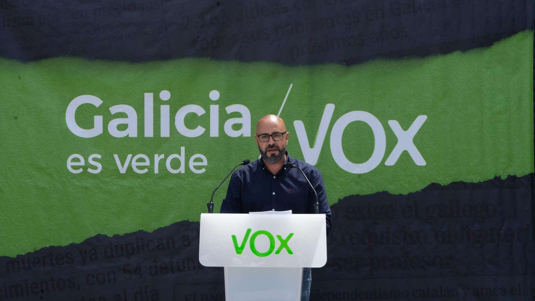Ricardo Morado, cabeza de lista de Vox por A Coruña en elecciones