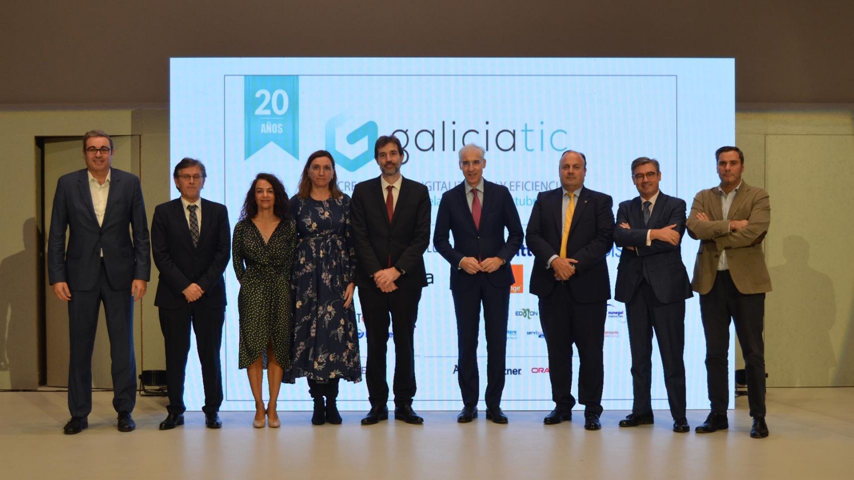 Acto de clausura del foro tecnológico GaliciaTic, este jueves en Santiago de Compostela 