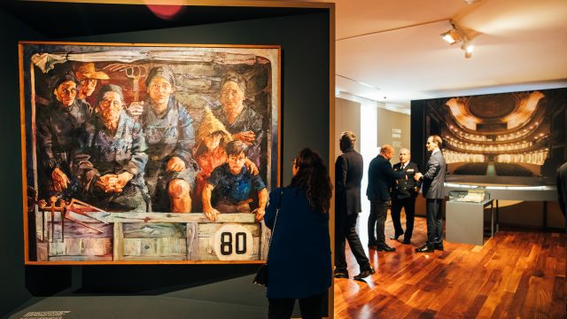 La pintura 'Cara a Fisterra' de Ricardo Segura Torrella