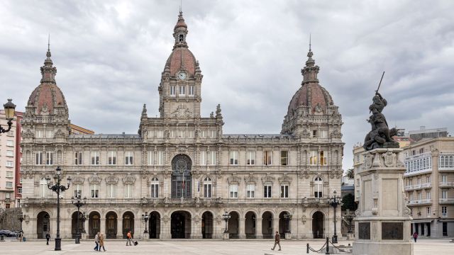 Palacio municipal de María Pita, en A Coruña.