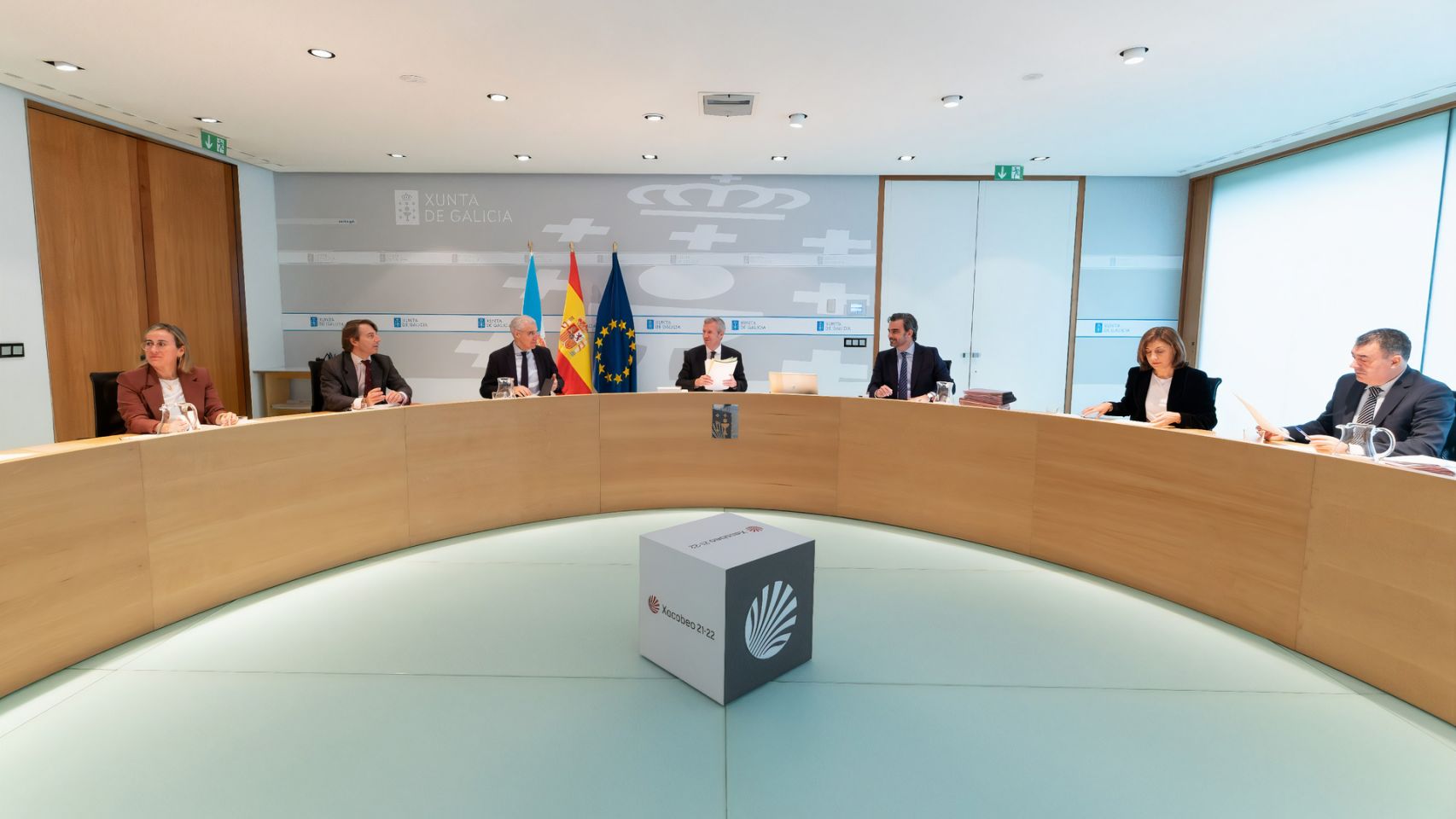 El Consello da Xunta celebrado hoy.