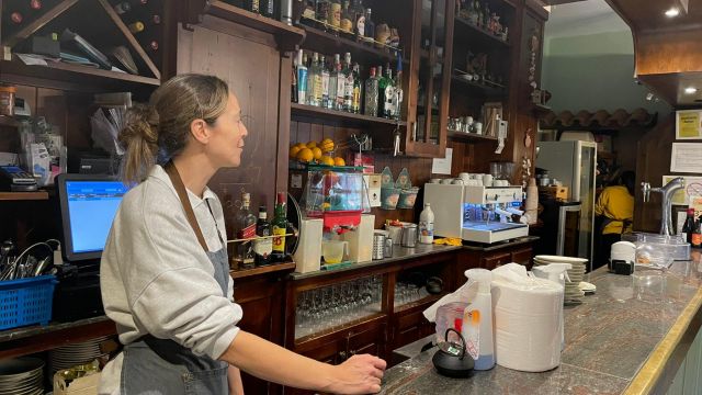 Café Bar Momos en A Coruña.