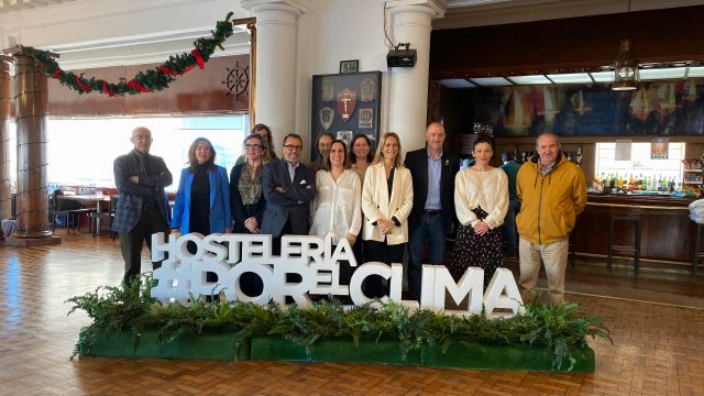Encuentro 'Hostelería por el clima' en Vigo.
