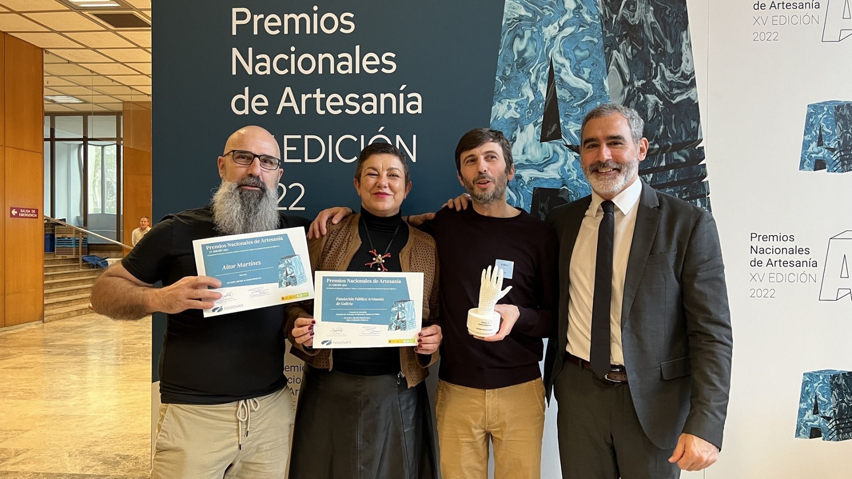 Premio Nacional de Artesanía de Galicia.