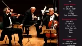 Concierto de El Trio Guarneri Praga en Ourense