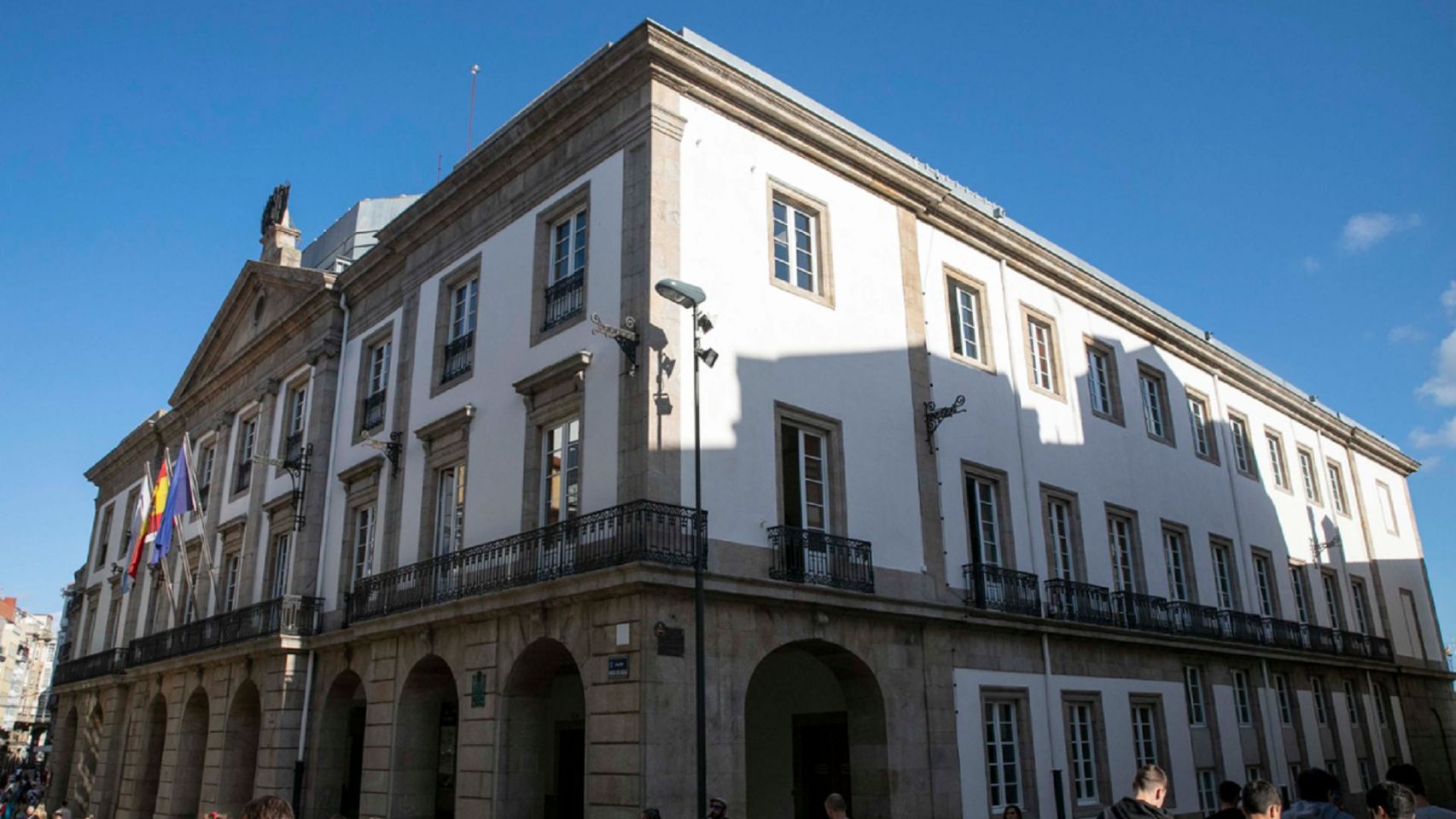 El Teatro Rosalía de Castro de A Coruña en una foto de archivo.