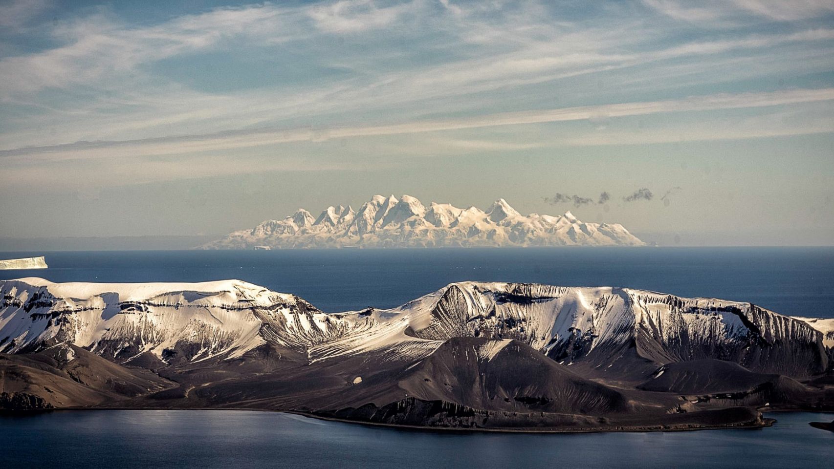 Vista de la Antártida (Fuente: Ministerio de Defensa)