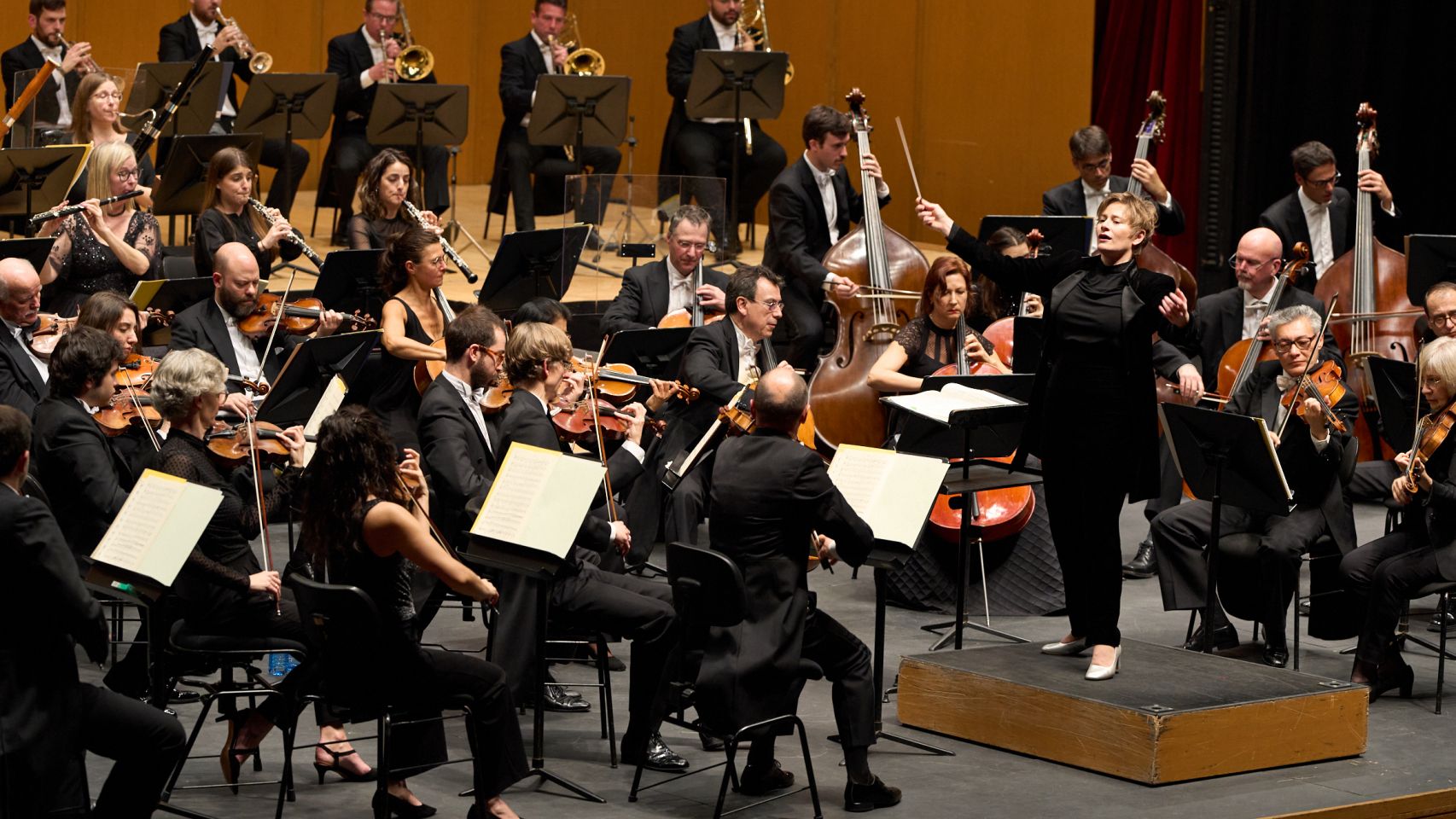 Imagen de archivo de un concierto de la Orquesta Sinfónica de Galicia.