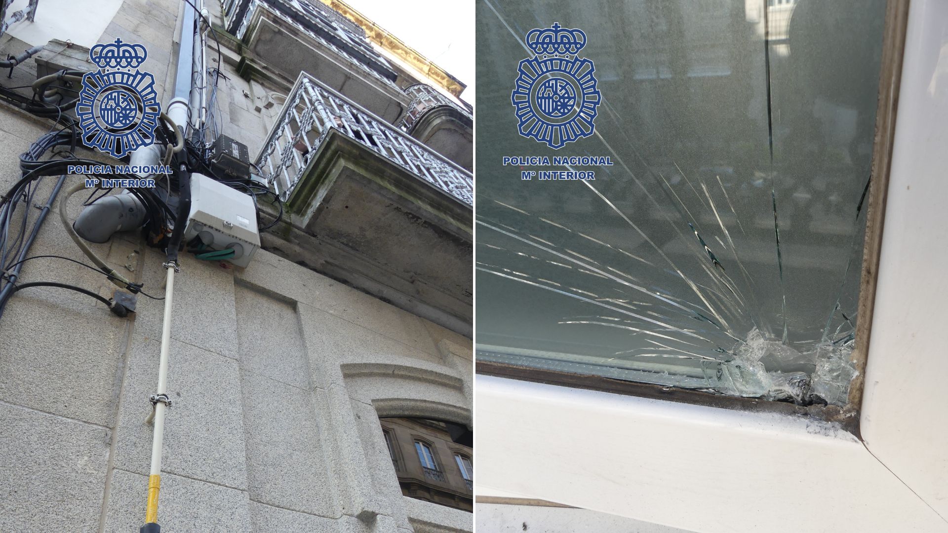 Detienen al ladrón 'Spiderman' que escaló la fachada de varias oficinas del  centro de Vigo