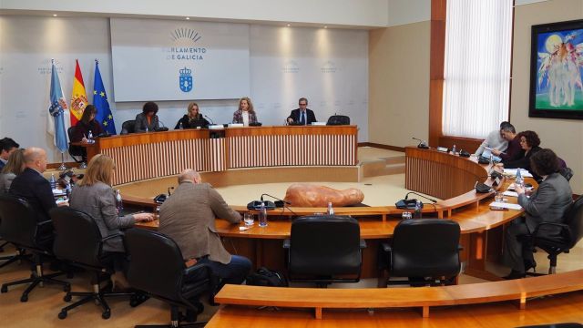 Comisión de Industria en el Parlamento.