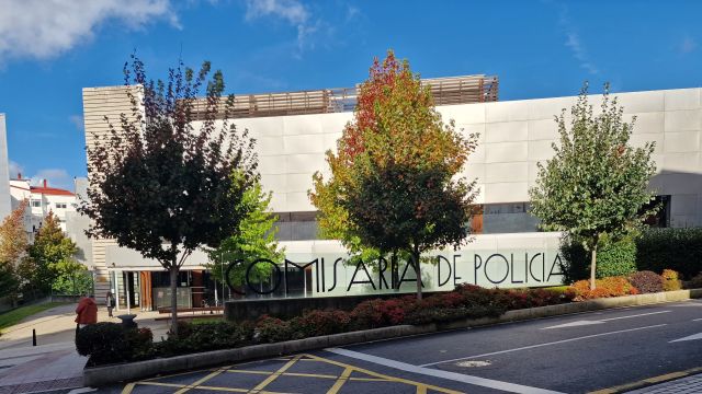 Comisaría de la Policía Nacional en la calle López Mora (Vigo).