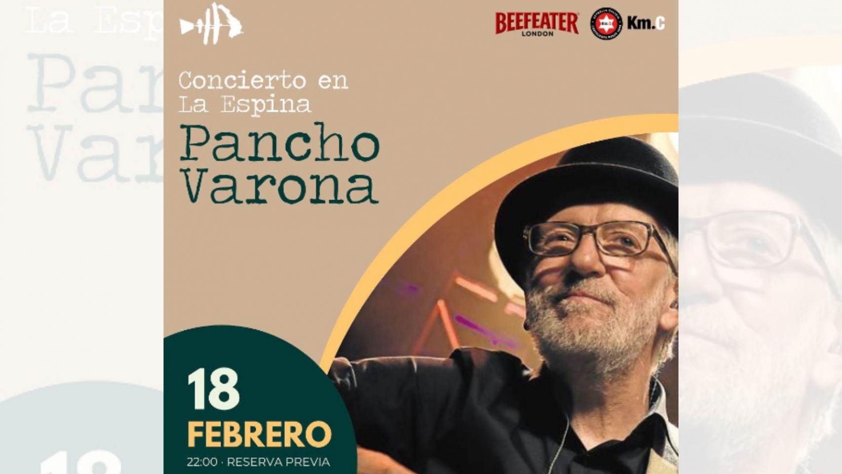 Concierto de Pancho Varona en Bergondo (A Coruña).