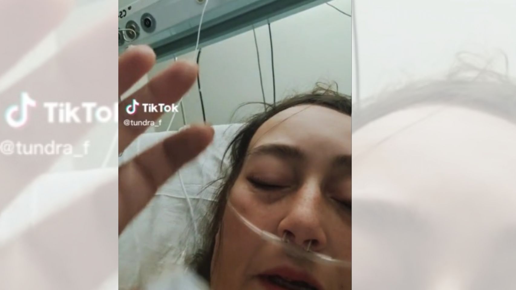 Captura del vídeo publicado por la víctima del apuñalamiento en Marín.