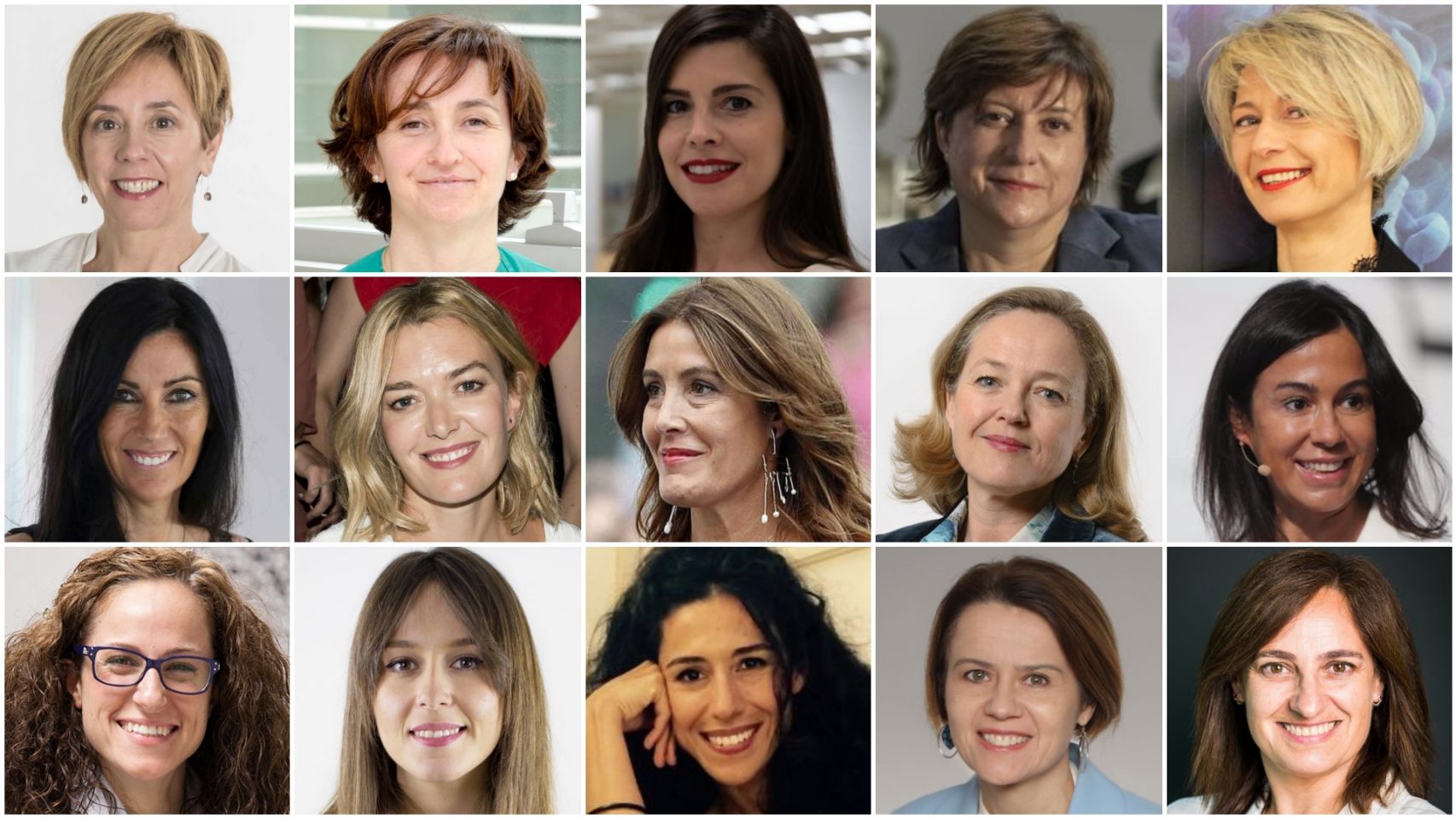 Las quince gallegas seleccionadas entre las Top 100 Mujeres Líderes en 2023