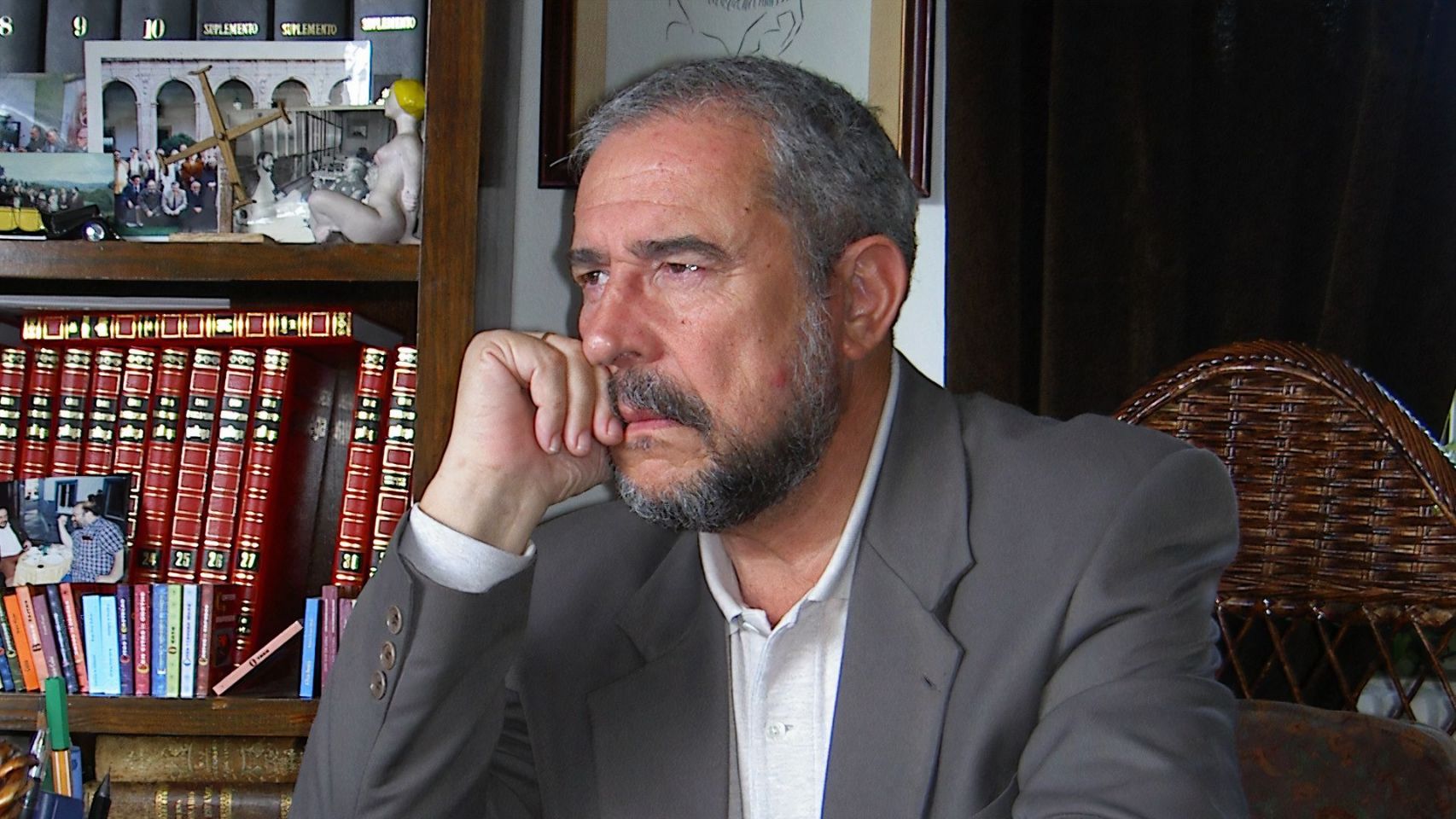 El escritor y académico gallego Salvador García-Bodaño.