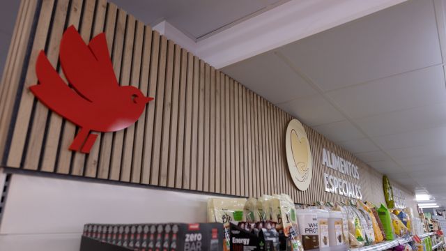 Imagen de archivo de un supermercado Alcampo.