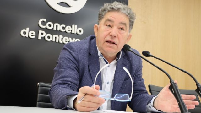 Miguel Anxo Fernández Lores, alcalde de Pontevedra. 