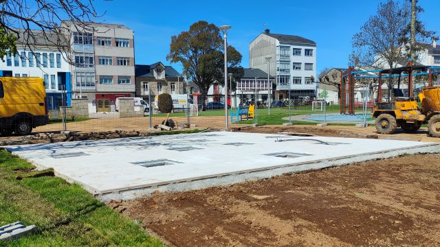 Las obras de construcción ya han comenzado en el parque