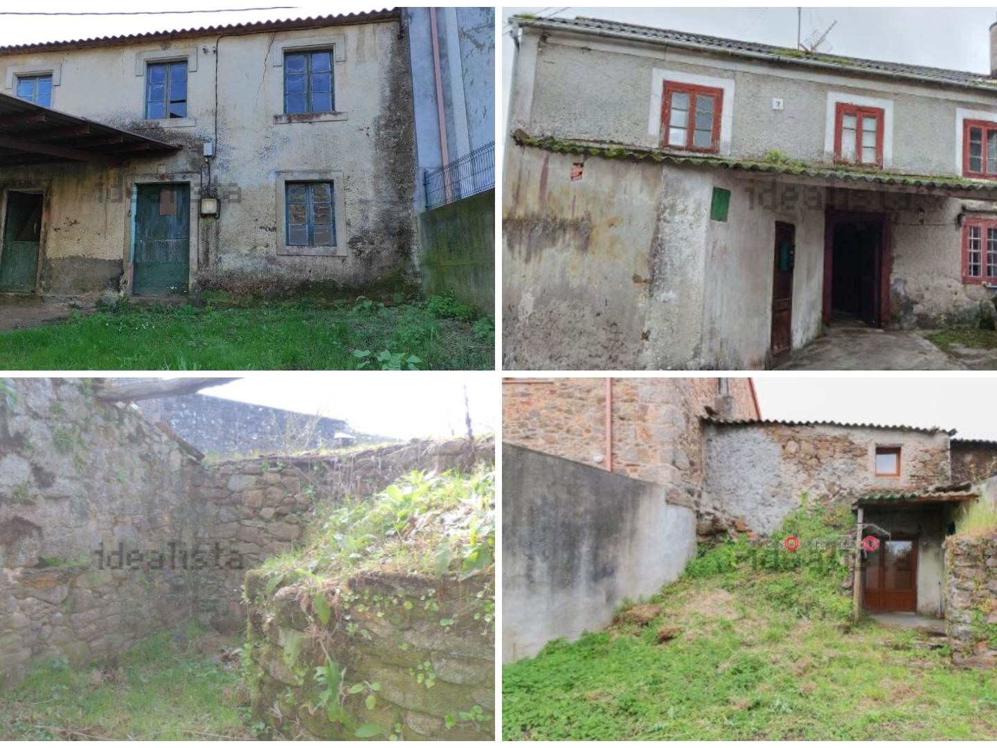 Cinco casas rústicas para reformar en el área de A Coruña por menos de   euros