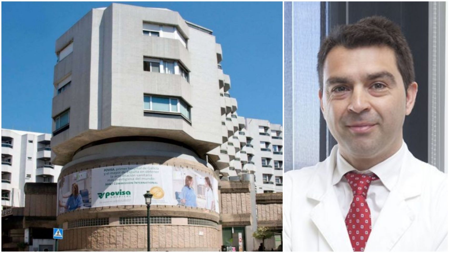 José David Zafrilla, nuevo gerente del Hospital Ribera Povisa de Vigo. 