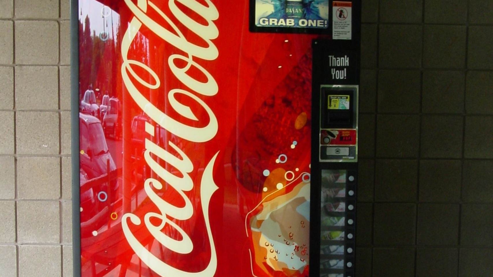 Imagen de archivo de una máquina de vending