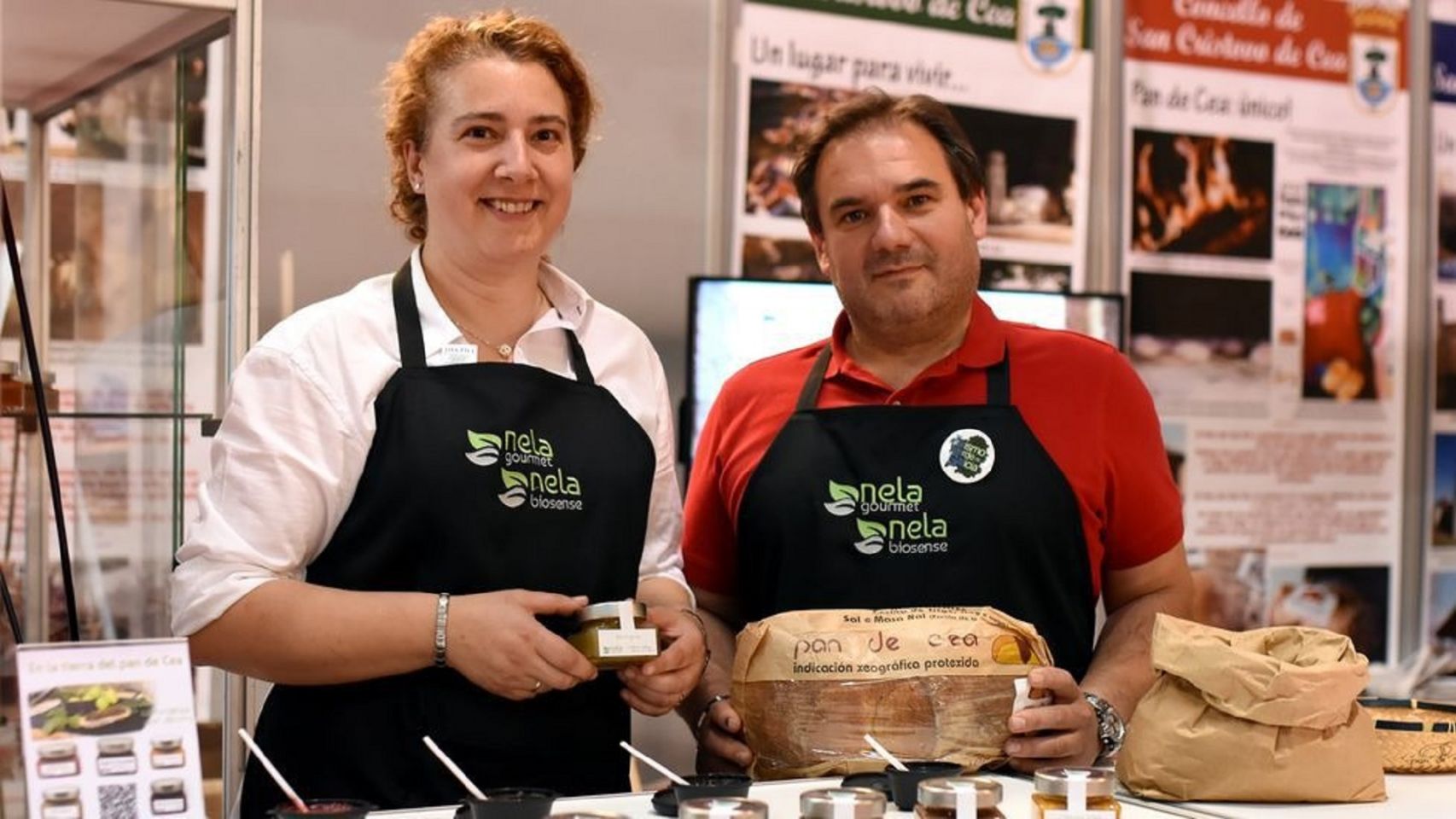 Silvia Garriga y José Manuel Paz, fundadores y responsables de Nela Gourmet y Biosense.