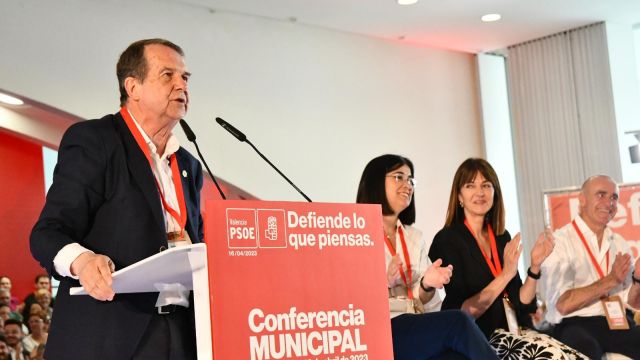 Abel Caballero, alcalde de Vigo, en la Conferencia Municipal del Partido Socialista.