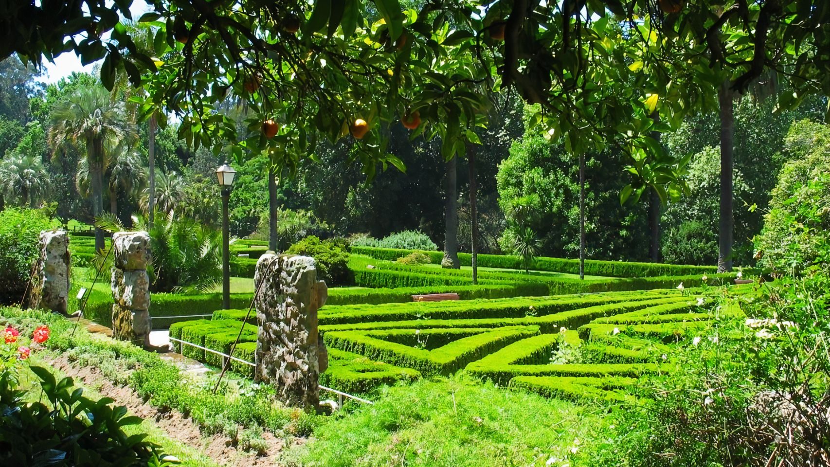 Jardines del Pazo de Castrelos, en Vigo.