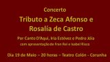 "Tributo a Zeca Afonso e Rosalía de Castro" en A Coruña