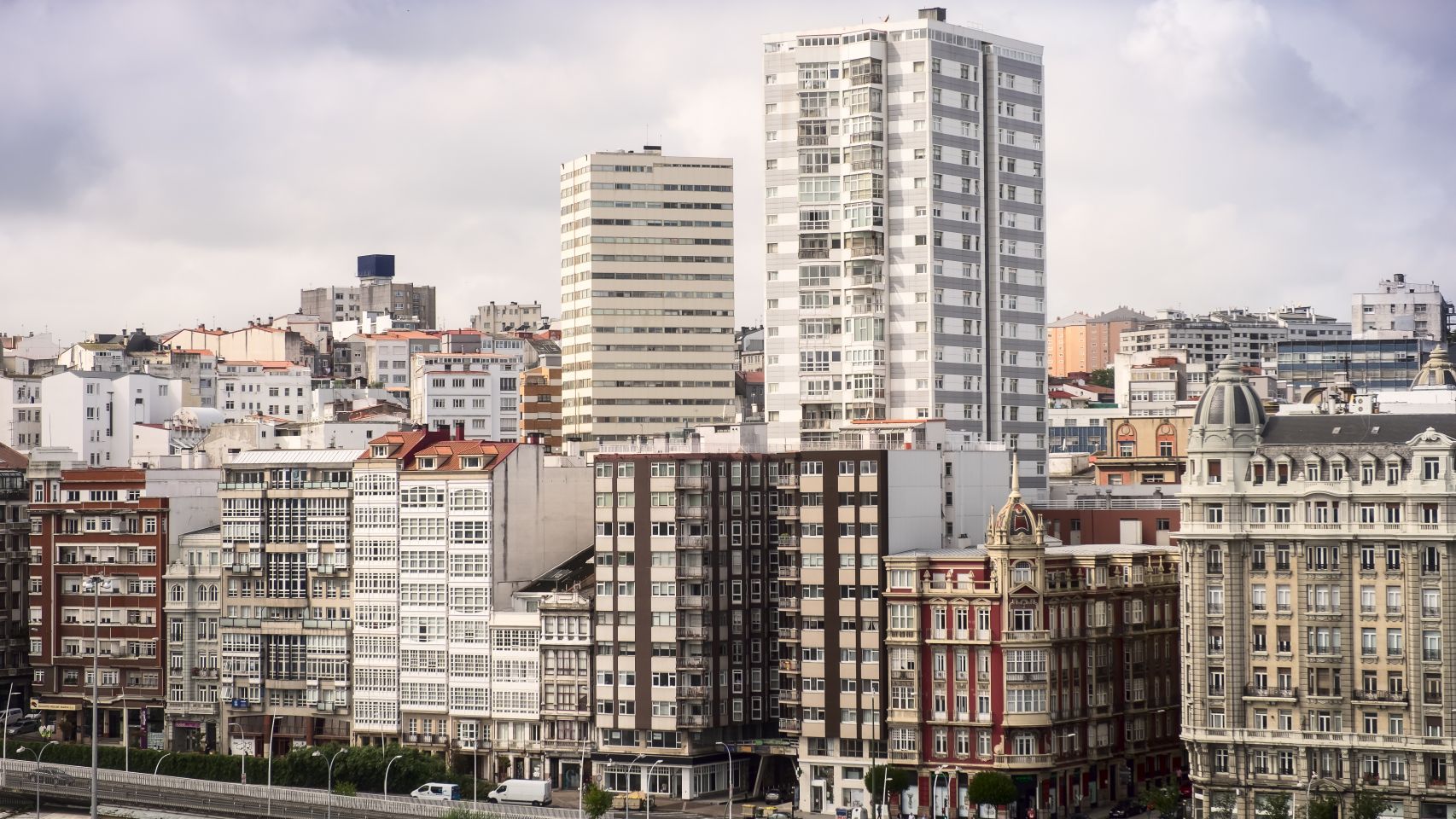 Vista de A Coruña.
