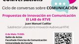 "Propuestas de innovación en Comunicación El LAB de RTVE" en A Coruña
