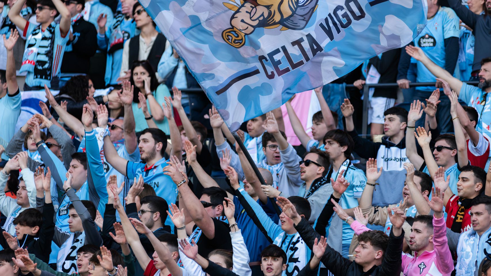 Aficionados del Real Club Celta de Vigo.