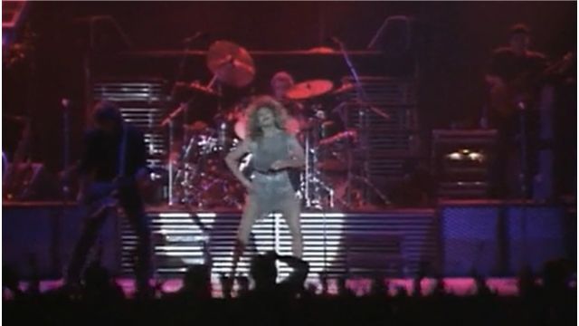 Tina Turner en su concierto en A Coruña