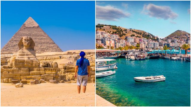 Egipto y Albania, destinos estrellas de los coruñeses.