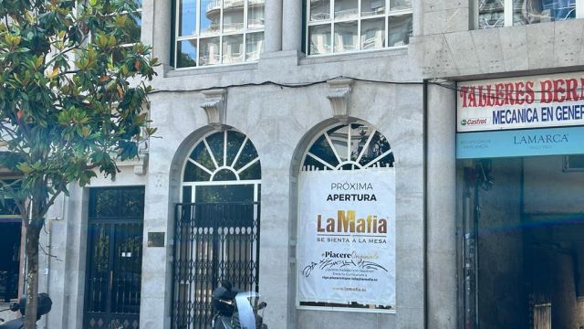 Local de La Mafia se sienta la Mesa en Vigo