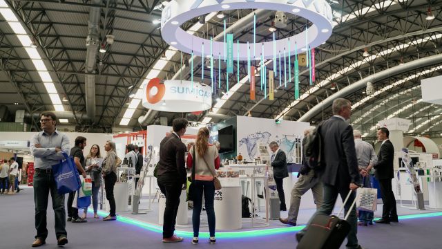 Una imagen de la anterior edición de la feria Mindtech, en Vigo.