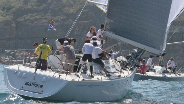 Flota participante en las regatas.