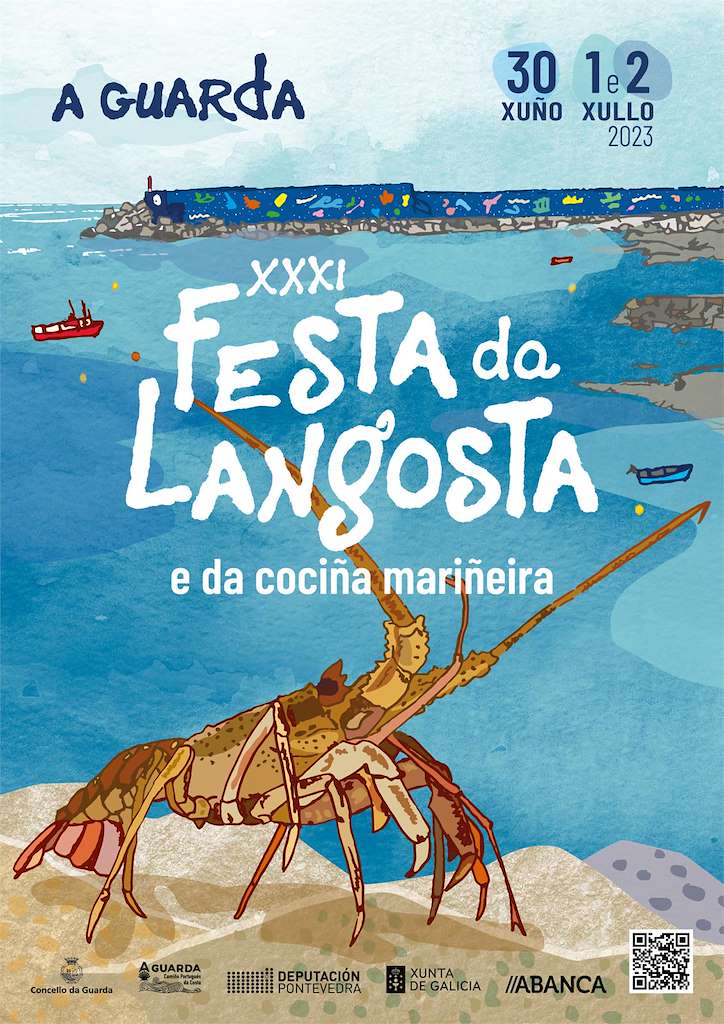 Festa da Langosta 2023 en A Guarda Programa, cartel y agenda completa
