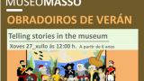 Telling stories in the Massó Museum en Bueu