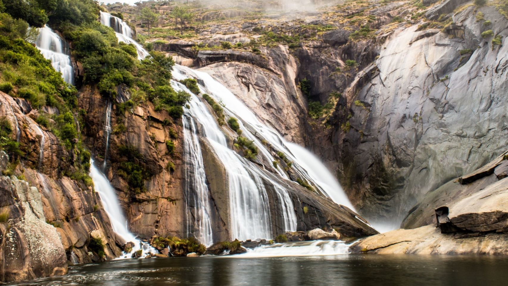 La cascada de Ézaro, el único salto de agua de toda Europa que