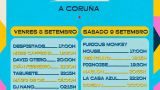 Recorda Fest en A Coruña: Cartel, horarios y programa completo
