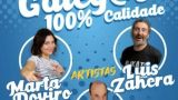 Luis Zahera participará en "Galeg@s 100% calidade" con Marta Dovir y Manuel Manquiña en Boiro