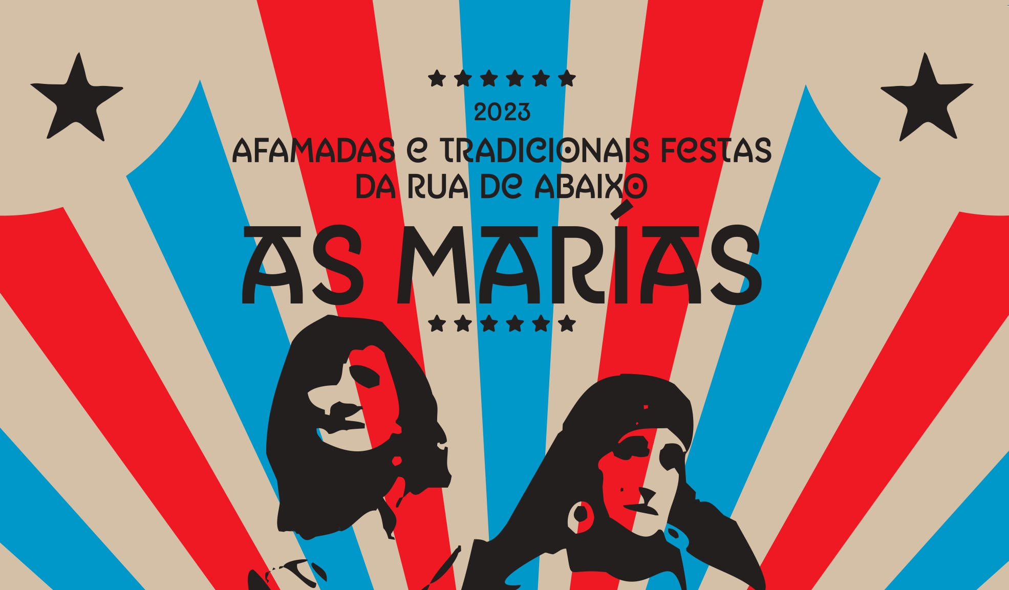 Festas da Rúa de Abaixo ("As Marías") 2023 en Santiago de Compostela