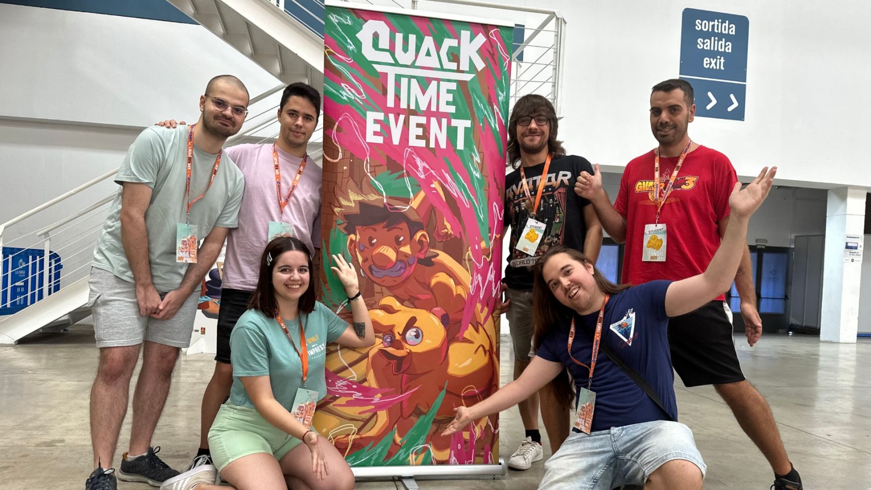 Creadores del videojuego 'Quack Time Event'