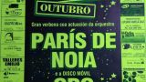Verbena con la París de Noia en Oza (Carballo): Programa, y cartel